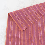 Fableism - Lucky Loom - Stitch Stripe Blackberry Fabric