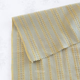 Fableism - Lucky Loom - Stitch Stripe Sage Fabric