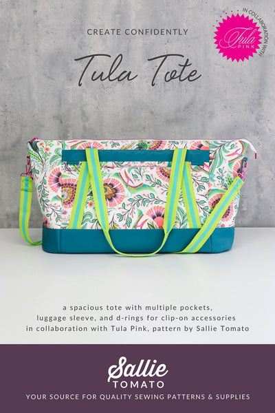 Sallie Tomato - Tula Tote - Paper Pattern