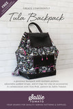 Sallie Tomato - Tula Backpack - Paper Pattern