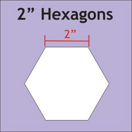 Paper Pieces - Hexagon - 2" (150 pcs)