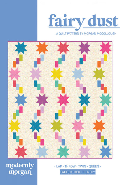Modernly Morgan - Fairy Dust Quilt - Paper Pattern