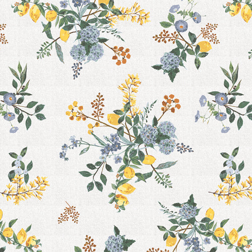 Art Gallery Fabrics - Plentiful - Citrus Harmony Shine Fabric
