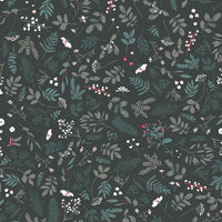 Art Gallery Fabrics - Plentiful - Dark Foresta Fabric