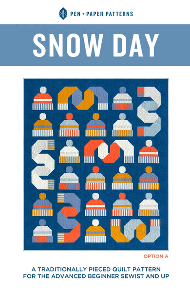 Pen & Paper Patterns - Snow Day Quilt - Paper Pattern