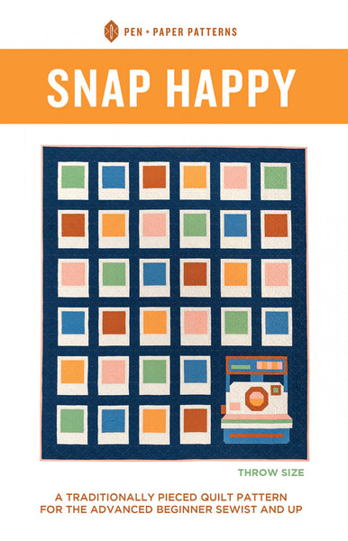 Pen & Paper Patterns - Snap Happy Quilt - Paper Pattern