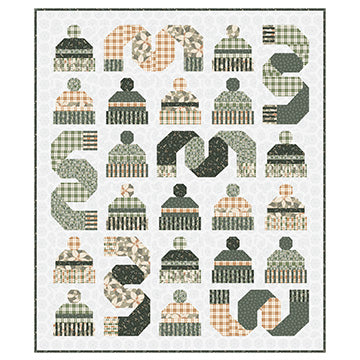 Figo - Snowfall Snow Day Quilt Kit