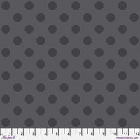 FreeSpirit Fabrics - Tula Pink True Colors Graywork - Pom Pom Carbon Fabric
