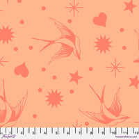 Free Spirit Fabrics - Tula Pink Neon True Colors - Fairy Flakes Lunar Fabric