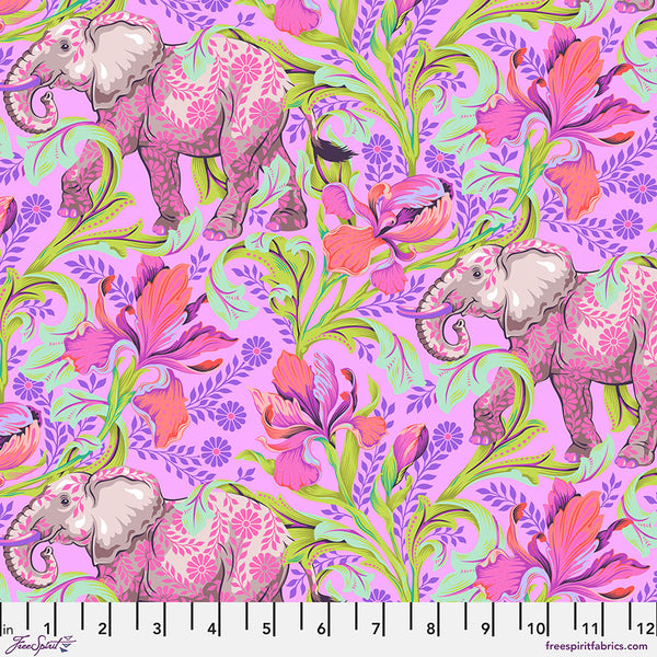 Free Spirit Fabrics - Tula Pink Everglow - All Ears Cosmic Fabric