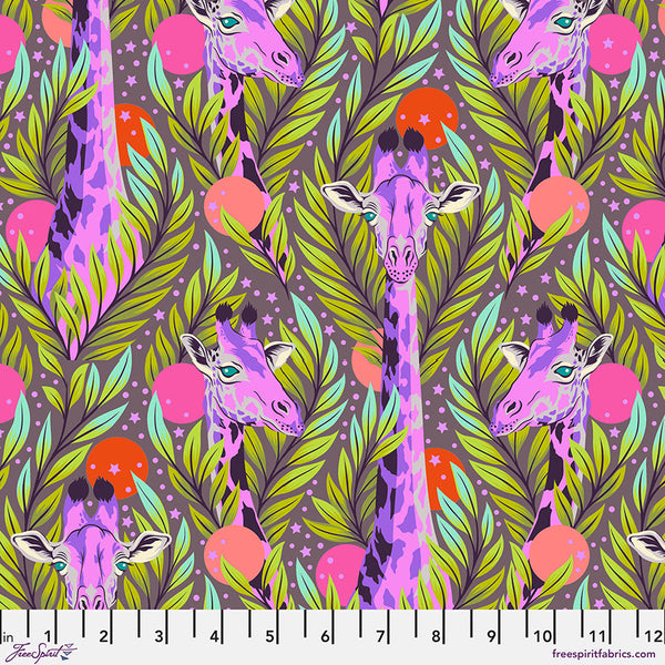 Free Spirit Fabrics - Tula Pink Everglow - Neck For Days Mystic Fabric