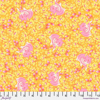 FreeSpirit Fabrics - Tula Pink Besties - Chubby Cheeks Buttercup Fabric