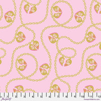 FreeSpirit Fabrics - Tula Pink Besties - Lil Charmer Blossom Metallic Fabric