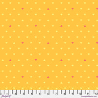 FreeSpirit Fabrics - Tula Pink Besties - Unconditional Love Buttercup Fabric