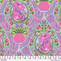 FreeSpirit Fabrics - Tula Pink ROAR! Tree Rex - Mist Fabric