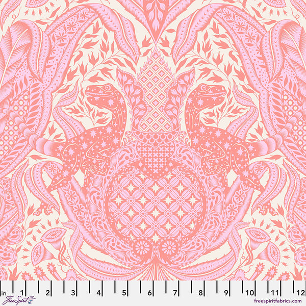 FreeSpirit Fabrics - Tula Pink ROAR! Gift Rapt - Blush Fabric