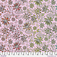 FreeSpirit Fabrics - Tula Pink ROAR! Wild Vine - Blush Fabric