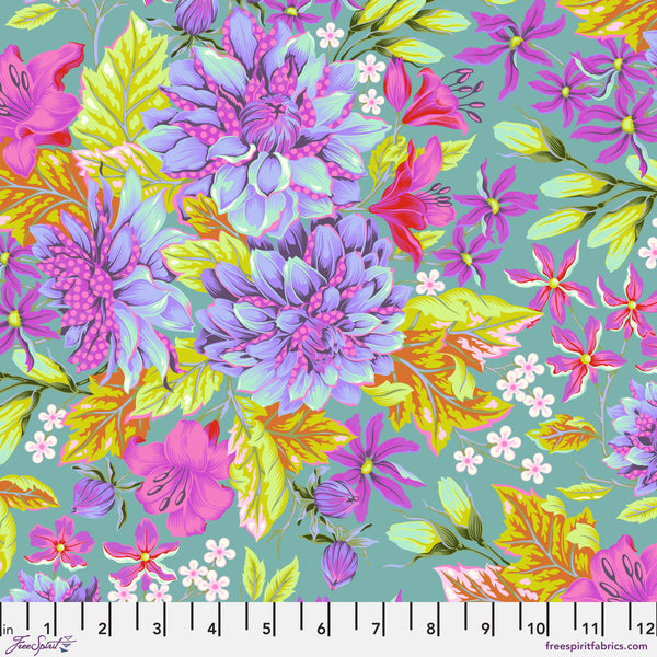 FreeSpirit Fabrics - Tula Pink Untamed - Hello Dahlia Cosmic Fabric