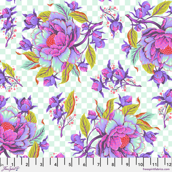 FreeSpirit Fabrics - Tula Pink Untamed - Peony For Your Thoughts Nova Fabric