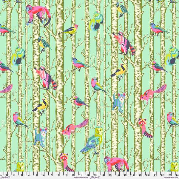FreeSpirit Fabrics - Tula Pink Full Moon Forest II - Family Tree Enchanted Fabric