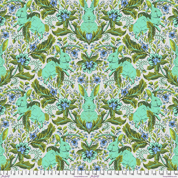 FreeSpirit Fabrics - Tula Pink Full Moon Forest II - Hoppy Go Lucky Starlight Fabric