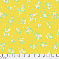 FreeSpirit Fabrics - Tula Pink Full Moon Forest II - What A Ditz Buttercup Fabric