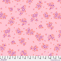 FreeSpirit Fabrics - Tula Pink Full Moon Forest II - What A Ditz Pink Lemonade Fabric