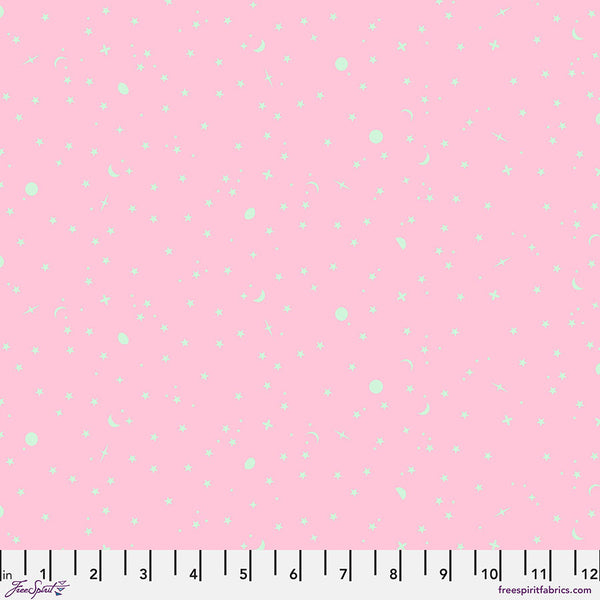 FreeSpirit Fabrics - Tula Pink Full Moon Forest II - Space Sprinkles Piglet Fabric