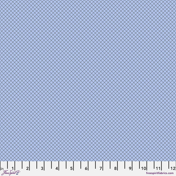 FreeSpirit Fabrics - Tula Pink Full Moon Forest II - On the Grid Shoreline Fabric