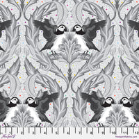FreeSpirit Fabrics - Tula Pink Graywork - Huffin & Puffin Whisper Fabric
