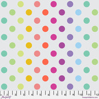 FreeSpirit Fabrics - Tula Pink True Colors Graywork - Disco Poms Whisper Fabric
