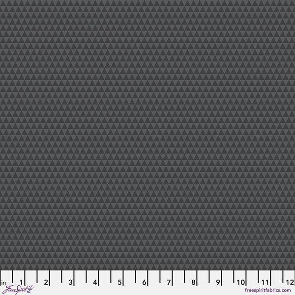FreeSpirit Fabrics - Tula Pink True Colors Graywork - Kinda Shady Carbon Fabric