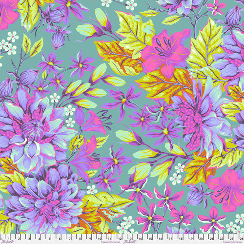 Pre-Order FreeSpirit Fabrics - 108" Wideback Untamed- Hello Dahlia - Cosmic Fabric
