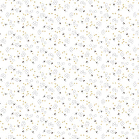 Figo - Green World - Bees White Fabric