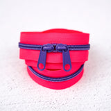 Renaissance Ribbons - 30" Zipper - Raspberry Rave