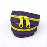 Renaissance Ribbons - 30" Zipper - Electric Grape