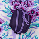 Renaissance Ribbons - 30" Zipper - Lavender Twilight