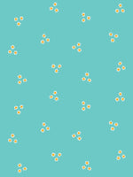 Ruby Star Society - Flowerland - Posies Turquoise Fabric