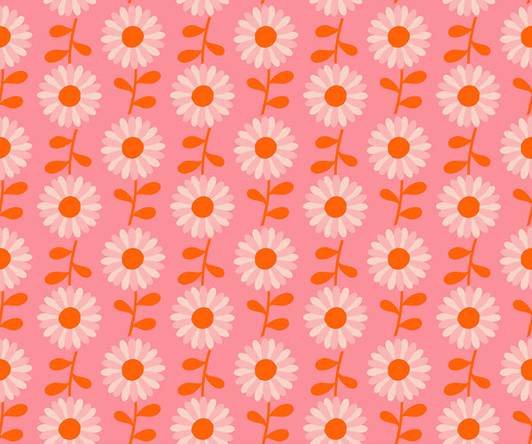 Ruby Star Society - Flowerland - Field of Flowers Sorbet Fabric