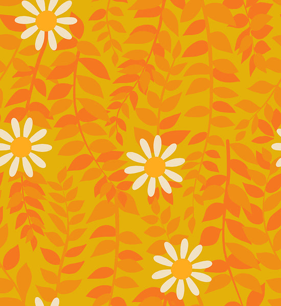 Ruby Star Society - Flowerland - Daisies Goldenrod Fabric