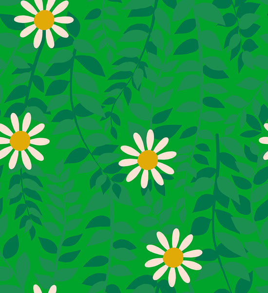 Ruby Star Society - Flowerland - Daisies Verdant Fabric