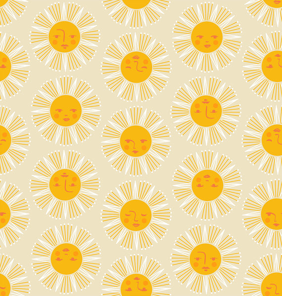 Ruby Star Society - Rise & Shine - Sundream Parchment Fabric