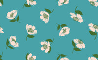 Ruby Star Society - Juicy - Fluttering Dark Turquoise Fabric