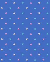 Pre-Order Ruby Star Society - Best Day Ever - Hearts Lapis Fabric