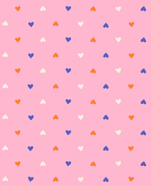 Pre-Order Ruby Star Society - Best Day Ever - Hearts Posy Fabric