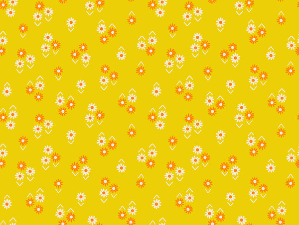 Ruby Star Society - Juicy - Baby Flowers Golden Hour Fabric