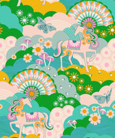 Ruby Star Society - Carousel - Daydreamer Turquoise Fabric