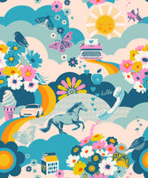 Pre-Order Ruby Star Society - Best Day Ever - Best Day Ever Teal Fabric