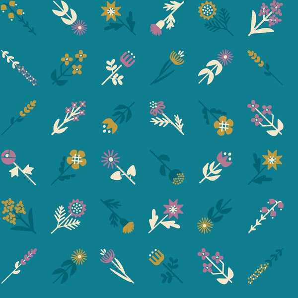 Ruby Star Society - To And Fro - Floret Oasis Fabric