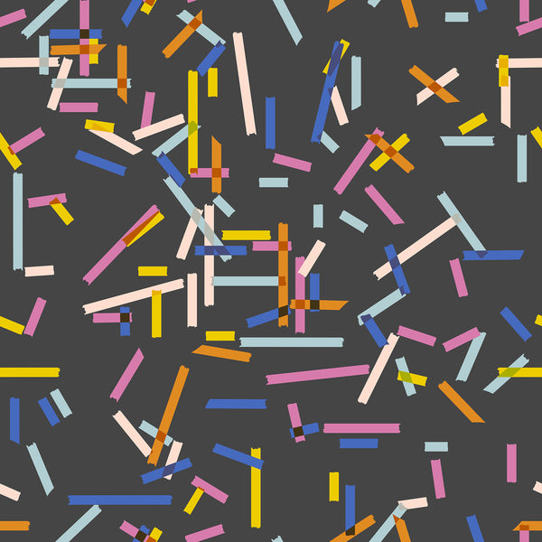 Ruby Star Society - Salutations - Washi Soft Black Fabric